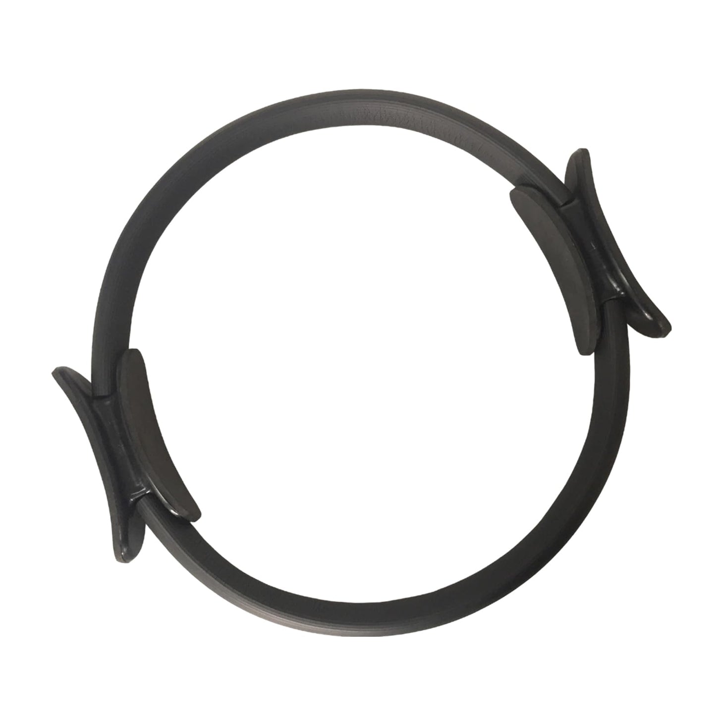 2025 Pilates Ring Fitness Trainer, Pilates Ring for Mat & Reformer Workouts, Pilates Ring Fitness Circle 14.96" Yoga Rings Magic Circle with Dual Padded Handles for Toning Arms (Black) (Black)