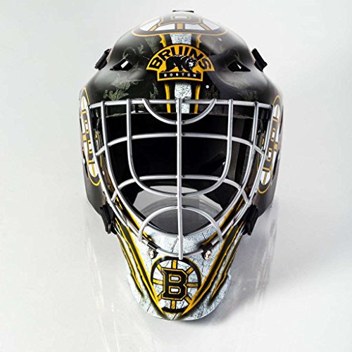 Franklin Sports Team Licensed NHL Hockey Goalie Face Mask - Goalie Mask for Kids Street Hockey - Youth NHL Team Street Hockey Masks