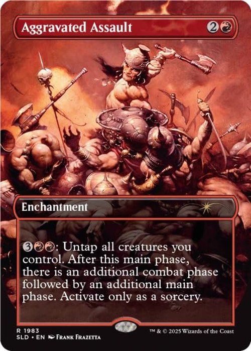 Magic the Gathering Secret Lair The Art of Frank Frazetta: The Second Exhibition (Foil)