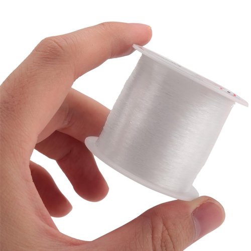 0.2mm Diameter Clear Nylon Fish Fishing Line Spool Beading String