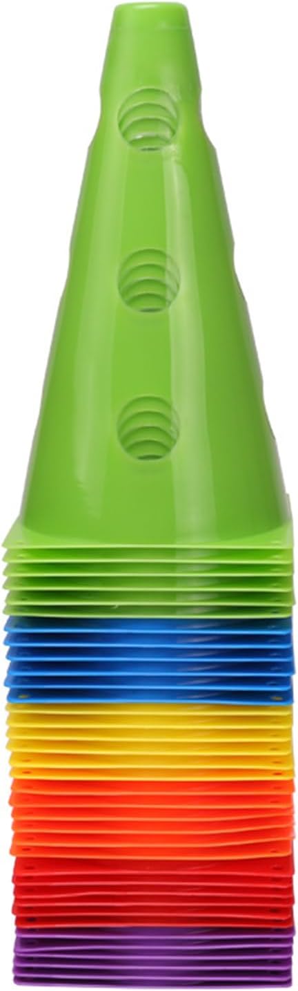 12/18Pcs Soccer Agility Cone Football Training Maker Bucket Basketball Team Training Marker Cone Sign
