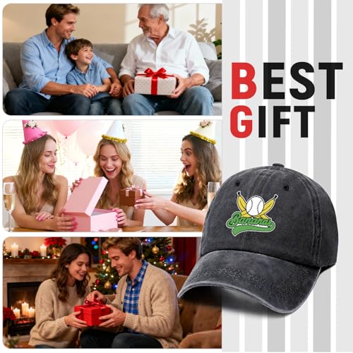 Let's Go Bananas Funny Printed Cotton Baseball Cap - Adjustable Unisex Dad Hat