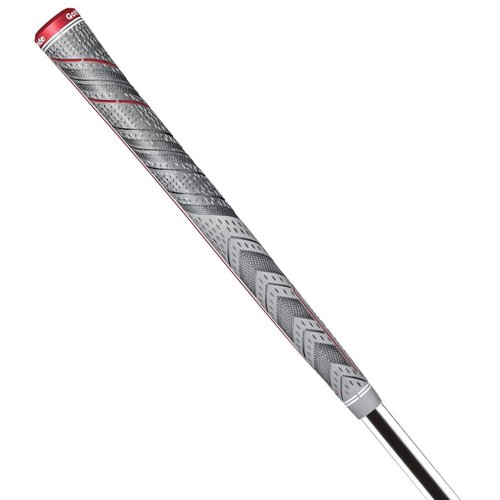 Golf Pride MCC Plus4 ALIGN Golf Club Grip - All-Weather Hybrid Grip with Raised Ridge Technology & Larger Lower Hand - Brushed Cotton Cord & Pebbled Texture - Midsize