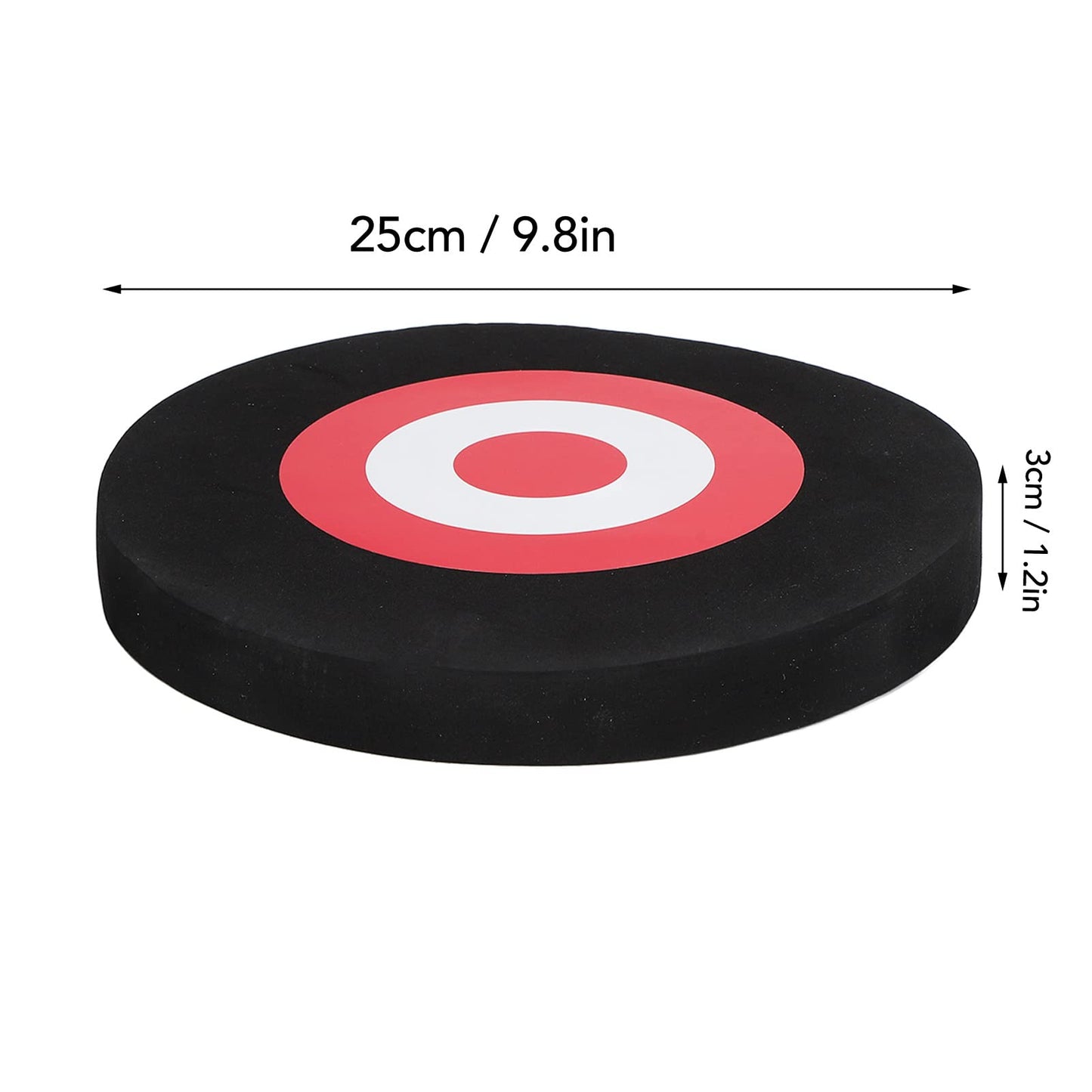 Keenso Target,EVA Foam Archery Target Moving Practice Accessories for Outdoor (Black)