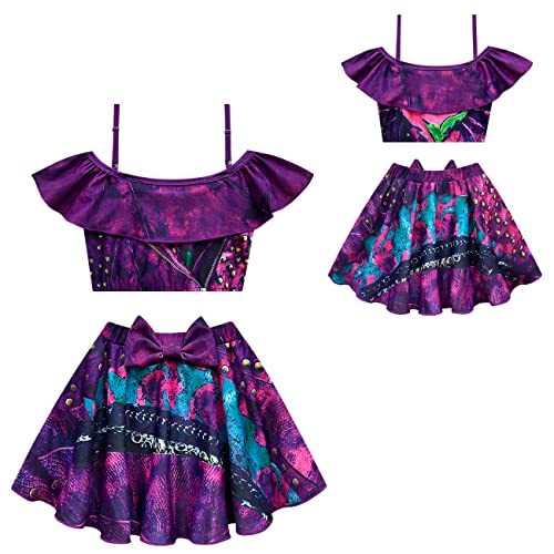Girls Descendants Bathing Suit Bikini Set - 7 Years / Color-A1