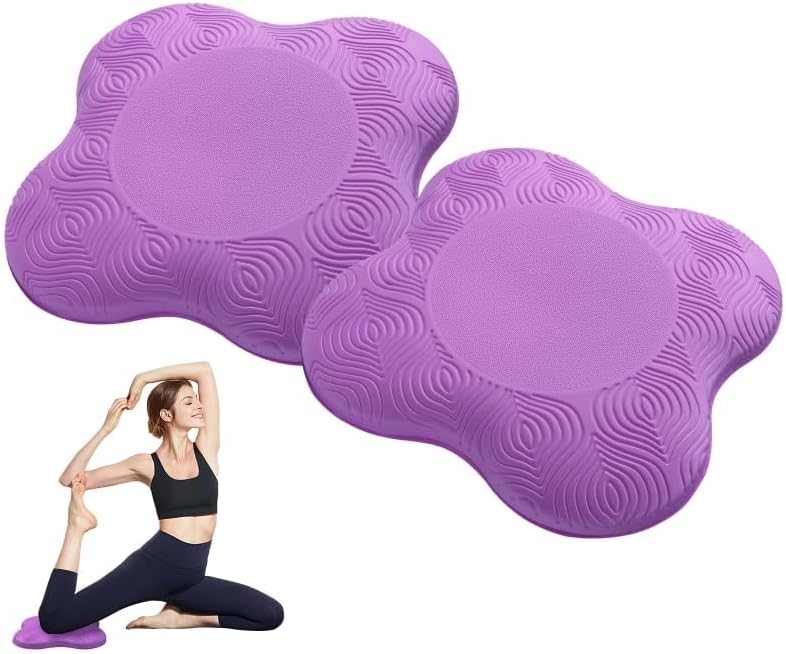 2 packs Yoga Knee Pad Cushion Extra Thick for Knees Elbows Wrist Hands Head Foam Pilates Kneeling pad Yoga Knee Cushion Thick Exercise Pads for Knees Elbows Wrist Hands Head Foam Pilates Kneeling pad,Support Foam Pads for Women and Men