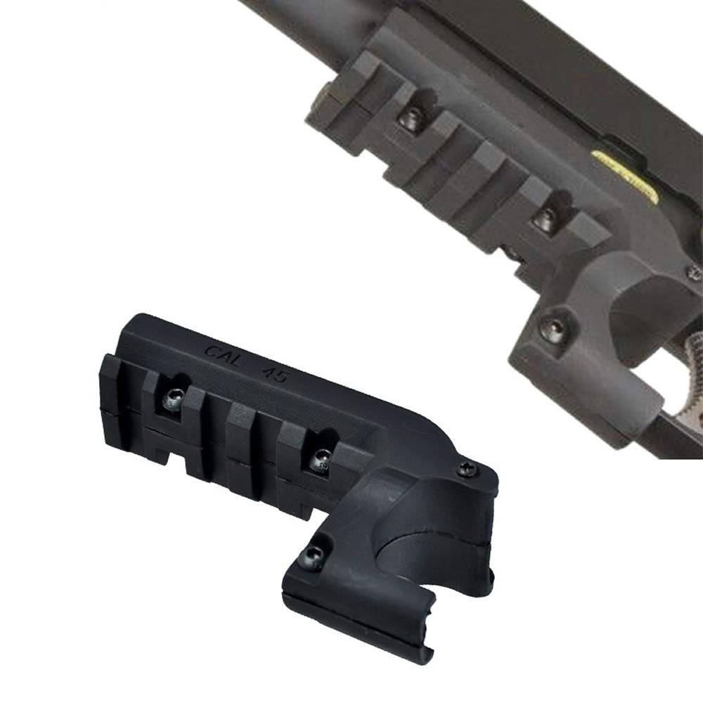 Hygoo Tactical Rail Adapter Pistol Under Laser Flashlight Picatinny Rail Mount for Colt 1911