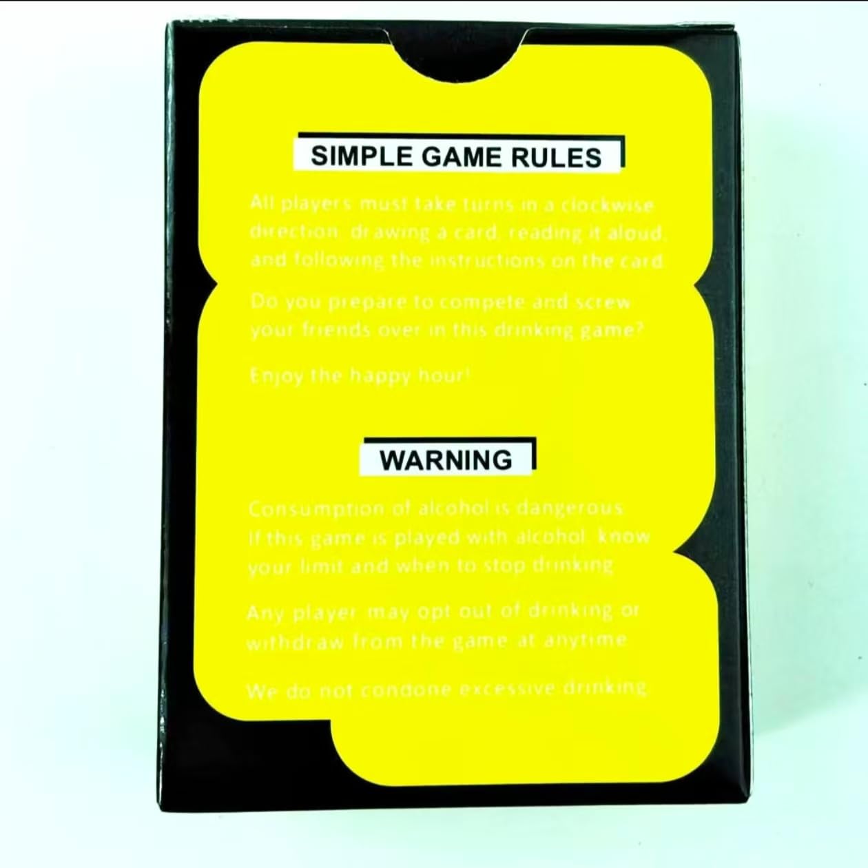 I'm NOT Drunk Party Card Game, 55 Cards, Adult Drinking Game for 21+, Game Night Entertainment
