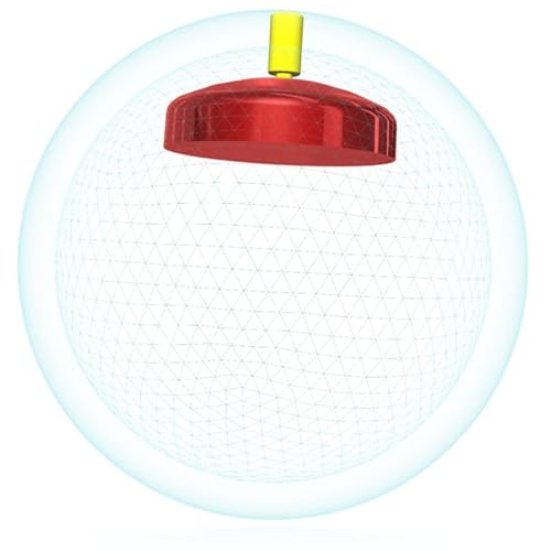 Storm Ice Ocean Blue White Bowling Ball