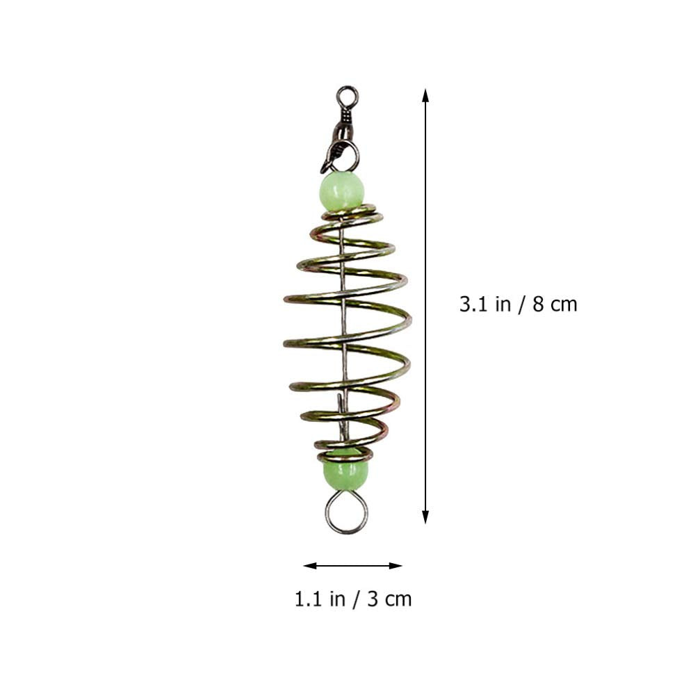 24Pcs Fishing Bait Trap Cage Feeder Basket Holder Coarse Lure Feeder Carp Lure Fish Accessories