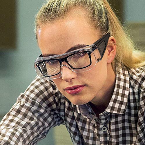 Over Glasses Shooting Safety Glasses with Clear Lenses Anti-Fog OTG