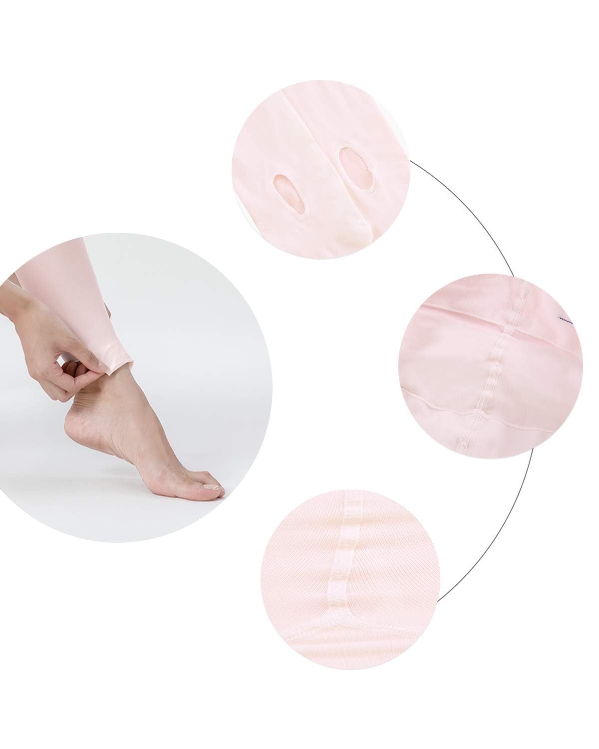 Stelle Girls Women Ballet Dance Convertible Tights Ultra Soft Pro Transition Tights