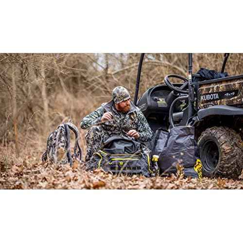 Hunters Specialties Scent-A-Way Scent-Safe 45L Duffel Bag with Zipper Pockets - Hunting Scent Proof Bag for Hunting Accessories & Equipment, 22" x 12" x 10"