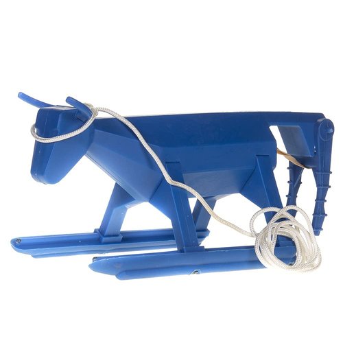 NRS Healthcare Circle R Original Cowboy Toy Roping Dummy Blue