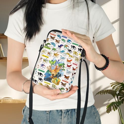 Reed Wings Fire Dragon Crossbody Bag - Darkstalker Legends Book Merch