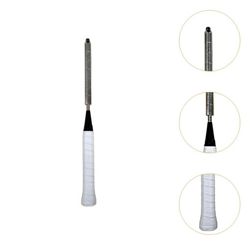 Badminton Racket Swing Trainer Strength Training, Adjustable Weight Badminton Swing Training Aid Posture Correct Rod, No Sound