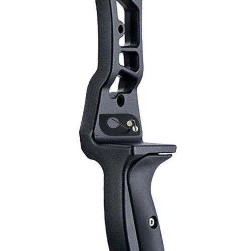 - QI HUO JU - 4Pcs Archery Recurve Bow Arrow Rest Magnetic Adhesive Back Arrow Rest Stick on Recurve Bow for Right and Left Hand Practice Targeting Shooting (Right Hand)