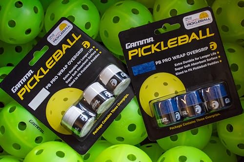 Blue Pickleball Pro Wrap Overgrip - Tacky, Soft, Durable, Moisture Absorbent, Versatile