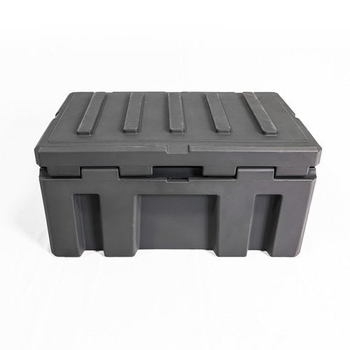 23ZERO Gray Overland Gear Box - Roof Rack Mountable, Portable, Lockable Storage Box for Camping or Recovery Gear (70 L)
