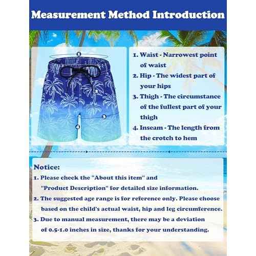 Sarfel Boys Swim Trunks with Compression Liner Kids Swimsuits Boys Bathing Suit Kids Board Shorts Teen Boy Quick Dry Shorts