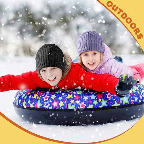 Sukeen Kids Winter Beanie Hat for Girls & Boys - Warm Knitted Hat, Age 3-10, Seepage Proof, Skull Cap for Daily Outdoor Use
