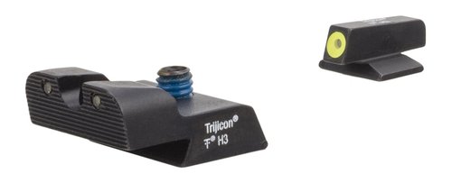Trijicon RE107-C-600972 Remington HD Night Sight Set, RP9, Yellow Front Outline Lamp