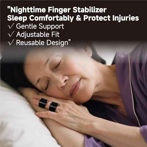 SUNBURST Finger Splint - Adjustable Trigger/Mallet Finger Brace for Thumb, Index & Middle Fingers - Easy One-Hand Fit, Breathable & Reusable for Arthritis/Injury Relief