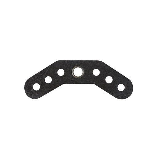Huntingdoor 5 PCS Leather Bow Yoke with Metal Grommet Bow Sling Strap Leather Yoke Bracket Mount for Compound Bow Wrist Sling Black/Brown (Black)
