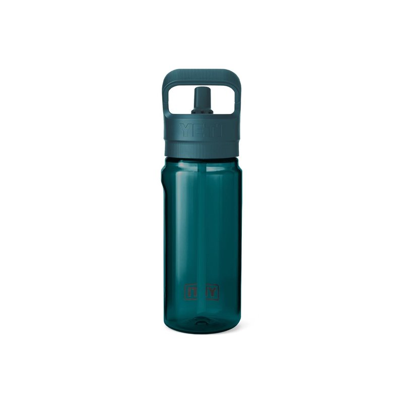 YETI Yonder 600 ml/20 oz Water Bottle with Yonder Straw Cap, Agave Teal