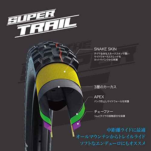 Schwalbe Hans Dampf Evo Faltreifen // 60-584 (27,5x2,35') Super Trail