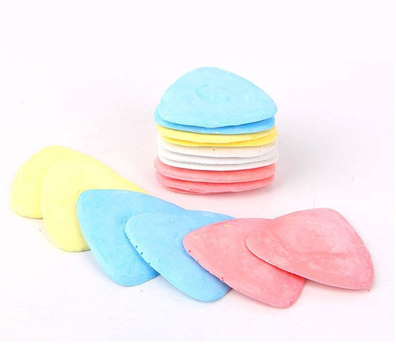 OZXTYO Triangle Tailors Chalk 10Pcs,Sewing Fabric Chalk and Fabric Markers for Quilting,Sewing Supplies Accessories