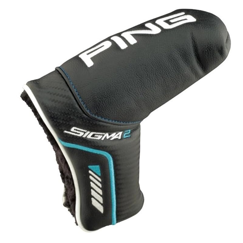 PING Sigma 2 Anser Putter Blade Headcover Black White Blue