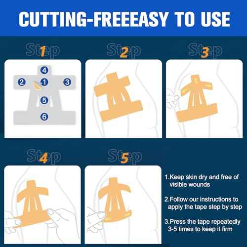 Kinesiology Tape for Shoulder Precut-16PCS,Shoulder Tape for Pain Relief-Waterproof and Breathable£¬Tape for Shoulder Support & Muscle