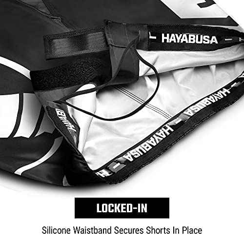 Hayabusa Men's Icon Mid-Thigh Fight Shorts