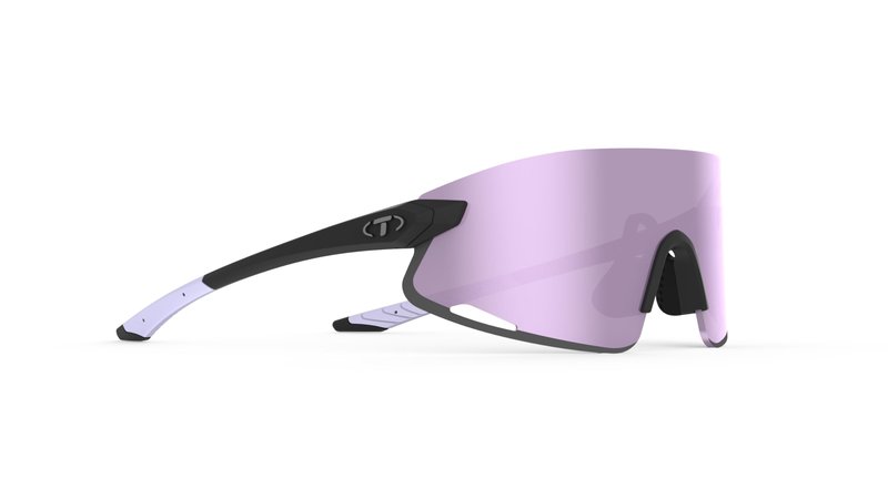 Tifosi Optics Vogel XC Sunglasses (Matte Black, Violet Mirror)