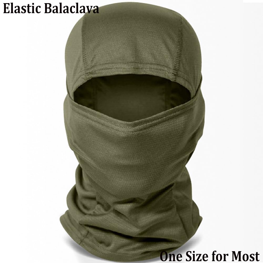 VPZenar Tactical Suit,Military Pants and Shirt,Cap Balaclava Gloves Set,Green WL Uniform Men's Airsoft Gear