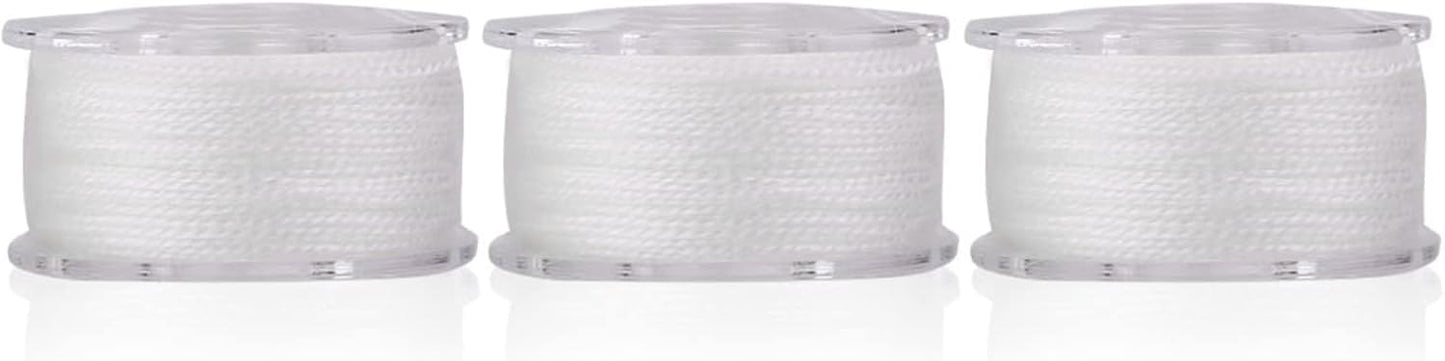 3 PCS PVA Fishing Line Ablation Fishing String in Saltwater and Fresh Water for Beginner Or Expert Angler