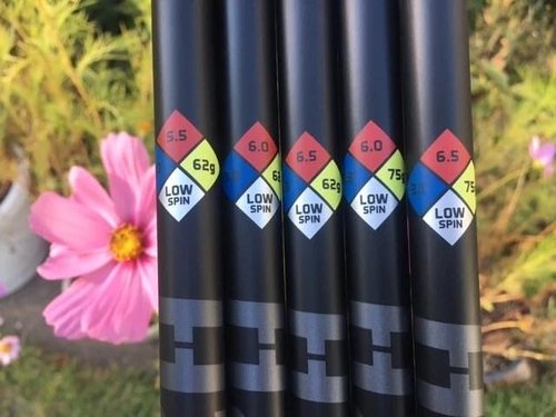 Old Town Golf New HZRDUS 3 Wood Shafts with Grip & Adapter Installed/Clwy - 62g 6.0 (Stiff Flex)