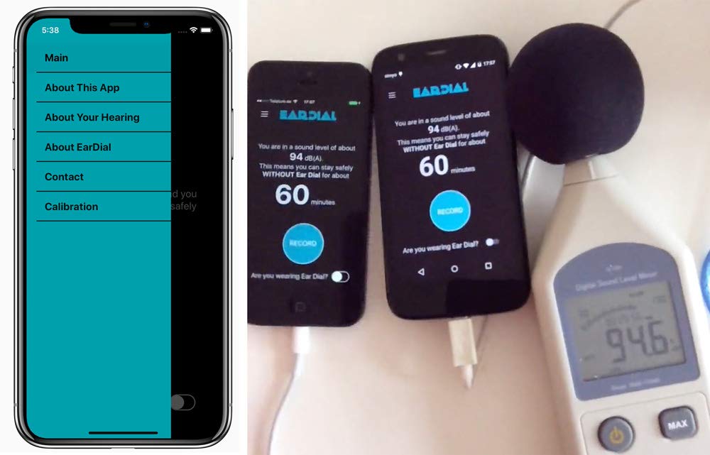 EarDial HiFi Earplugs - Invisible Hearing Protection for Concerts, Music Festivals, Musicians, Motorcycles and other Discreet Comfortable High Fidelity Noise Reduction. With Compact Case and App