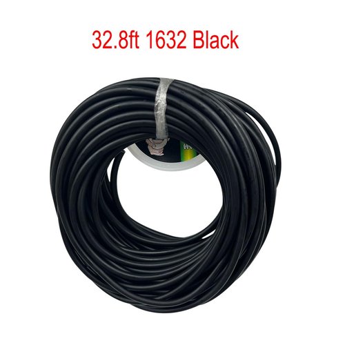 JHONGYA 32.8Ft 1632 Slingshot Rubber Tube 0.63 Inch (1.6mm) Id x 1.26 Inch(3.2mm) Od Natural Latex Rubber Tube for Outdoor Slingshot Hunting Shooting Catapult