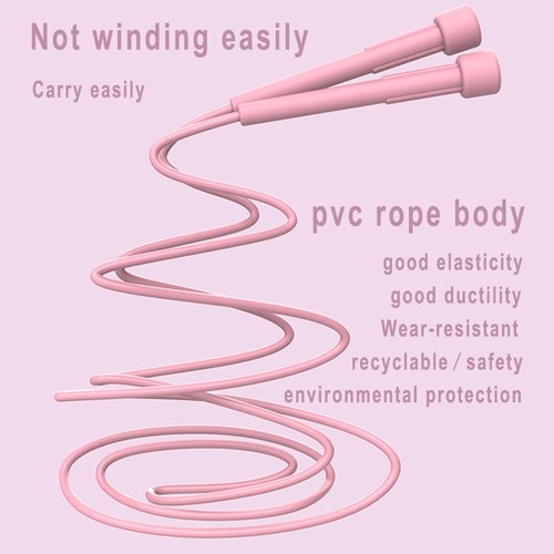 DYDSTRNG 3 Pack Lightweight Adjustable Kids Jump Rope Home Fitness, Tangle Free Skipping Rope, Speed Jumping Rope for Kids, Women Men Jumping Rope for Workout