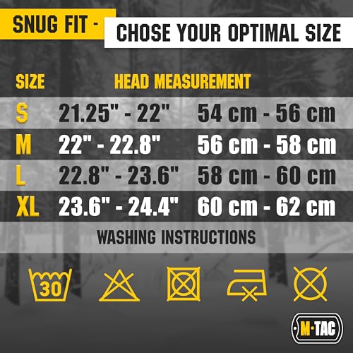 M-Tac Elite Fleece Watch Cap - Military Tactical Beanie Hat Winter Skull Cap
