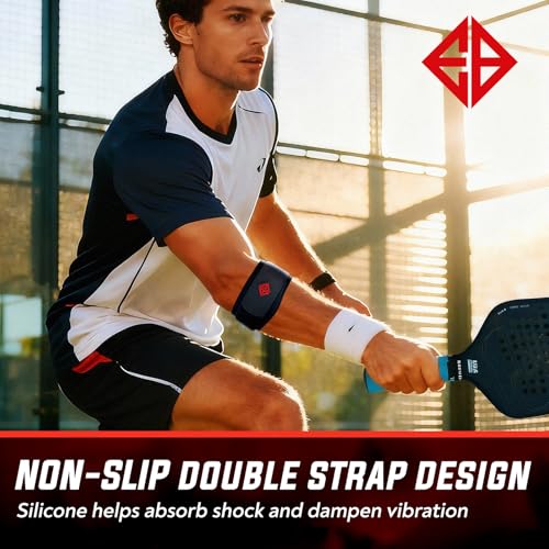 Tennis Elbow Brace XL Silicone Pad Non-Slip Support for Pain Relief - Variation 1
