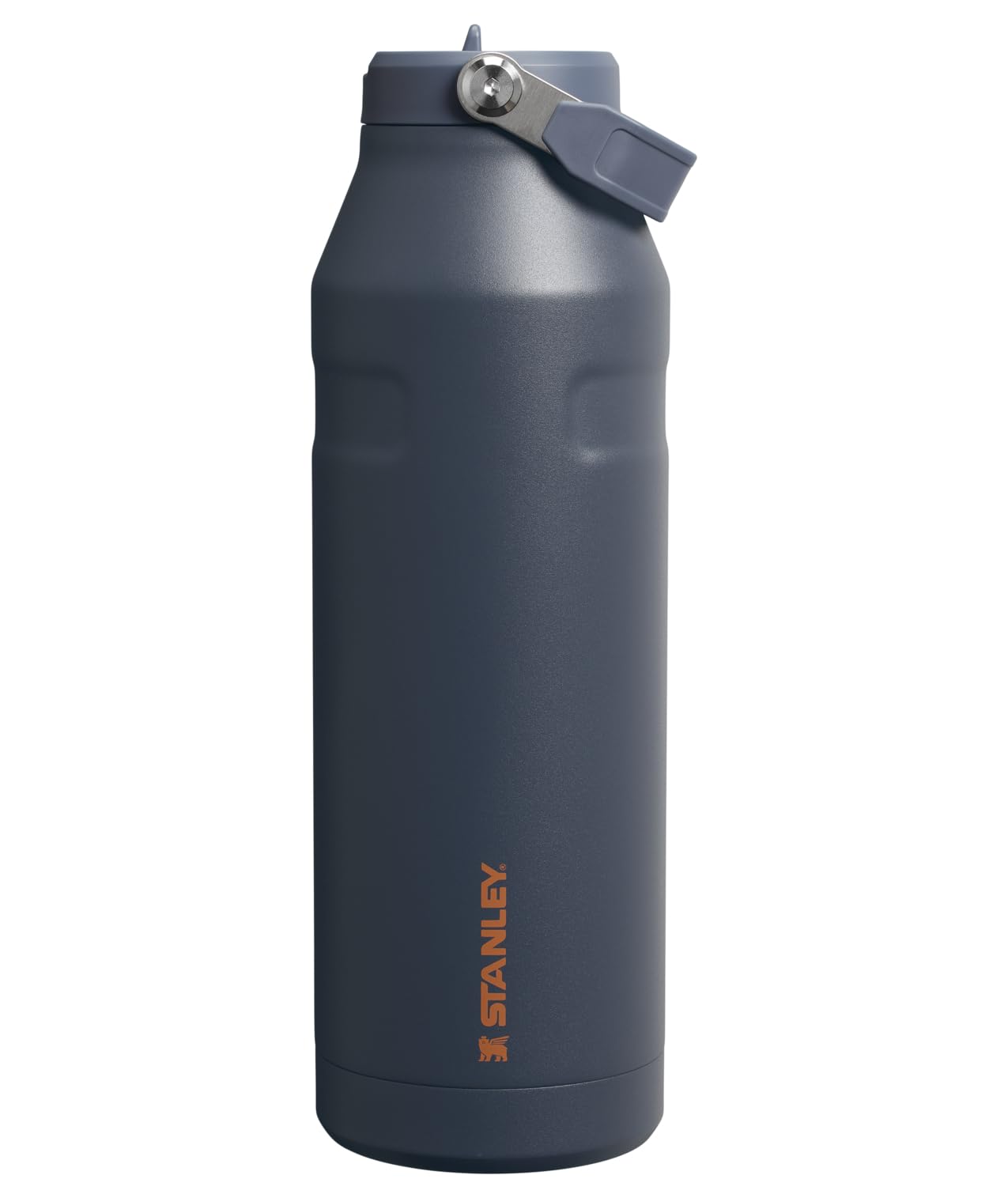Stanley IceFlow Flip Straw 2.0 Water Bottle 50 OZ | Built-In Straw with Larger Opening | Lightweight & Leak-Resistant | Insulated Stainless Steel | BPA-Free | Twilight