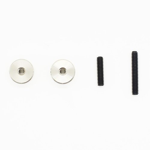Ephrax Double Stabilizer Weight Set, 304 Stainless Steel, Includes Two 1oz Weights and Two Different Lengths of 1/4 Screws, Designed for Custom Bow Balance, Customize for Optimal Stability.