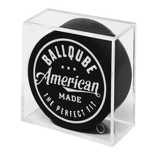 BallQube Hockey Display Case, Crystal Clear Holder - Fits Official Size Hockey Puck