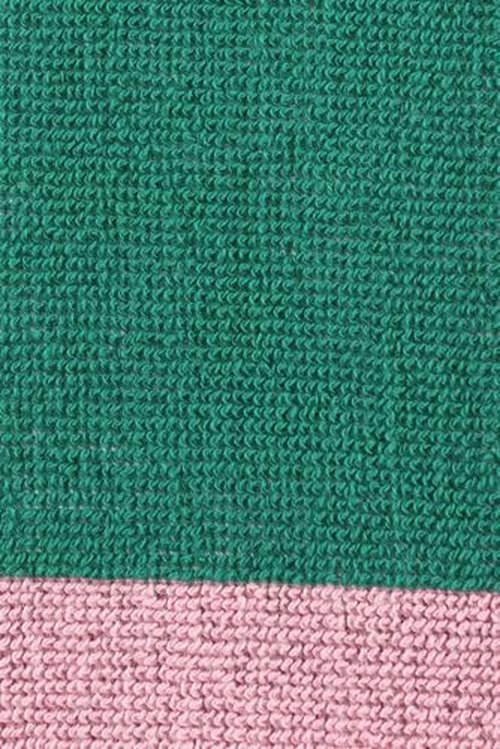 Lands' End Cabana Stripe Island Emerald Cabana Stripe Bath- Beach Towel