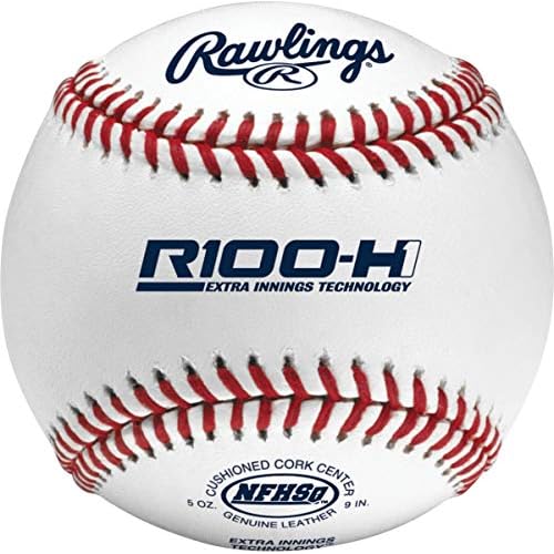 Rawlings | NFHS NOCSAE High School Baseballs | 12 Count | R100-H1 / R100-H2 / R100-H3 / RNF Options