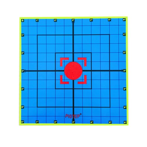PISTEP Splatter Shooting Targets 6 Inch Reactive Paper Target Stickers 100 Self Adhesive Target Roll for BB Gun, Pellet Gun, Airsoft, Rifle Indoor and Outdoor Shooting Range