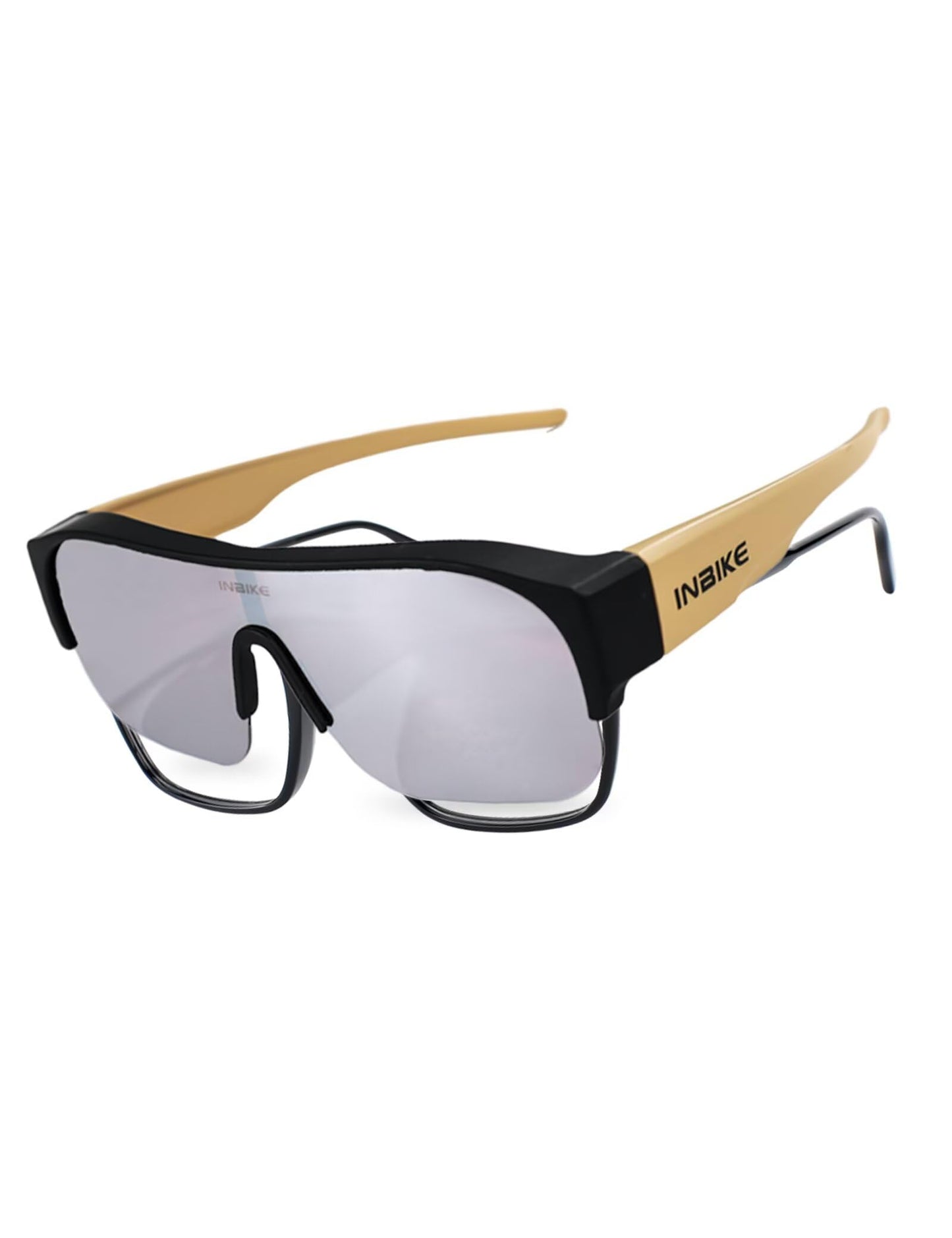 INBIKE Polarized Fit Over Glasses Sunglasses UV400 Protection for Men Women Cycling Driving